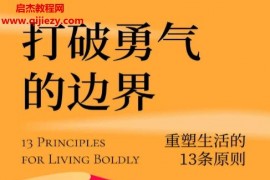 (澳)弗蘭杰西卡伊塞利著打破勇氣的邊界電子書pdfmobiepub格式百度網盤下載學習