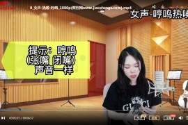 蘭博藝術(shù)姬老師成人流行演唱教學(xué)高效集訓(xùn)營(yíng)發(fā)聲調(diào)整四維發(fā)聲基礎(chǔ)視頻課程42集百度網(wǎng)盤下載學(xué)習(xí)