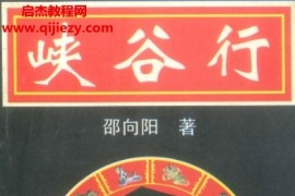 邵向陽著峽谷行電子書pdf346頁百度網盤下載學習