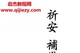 陳彥安著祈安補錢庫DIY電子書pdf百度網盤下載學習