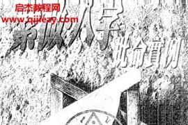 王士文紫微八字批命實例電子書pdf百度網盤下載學習