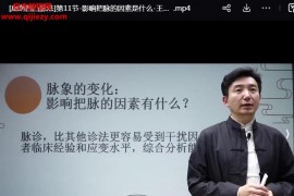 王隆扁鵲中醫道三套視頻課程56集扁鵲虛實觀舌扁鵲凹凸脈法百度網盤下載學習