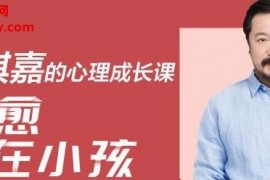 施琪嘉的心理成長課:療愈內在小孩激活你內心的能量音頻課程課件百度網盤下載學習