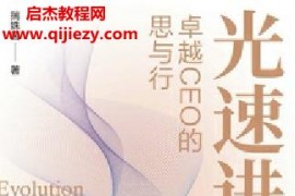 揣姝茵著光速進化卓越CEO的思與行電子書pdfmobiepub格式百度網盤下載學習