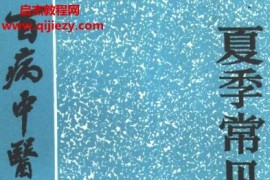 百病中醫(yī)自我療養(yǎng)叢書徐宜厚著夏季常見皮膚病電子書pdf百度網(wǎng)盤下載學(xué)習(xí)