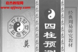 莫亞新版四柱預測真途電子書pdf百度網盤下載學習