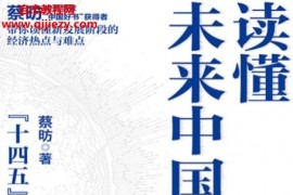 蔡昉著讀懂未來中國經濟十四五到2035電子書pdfepubmobiazw3格式百度網盤下載學習