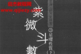 陸斌兆紫微斗數講義 上中下3冊電子書pdf百度網盤下載學習